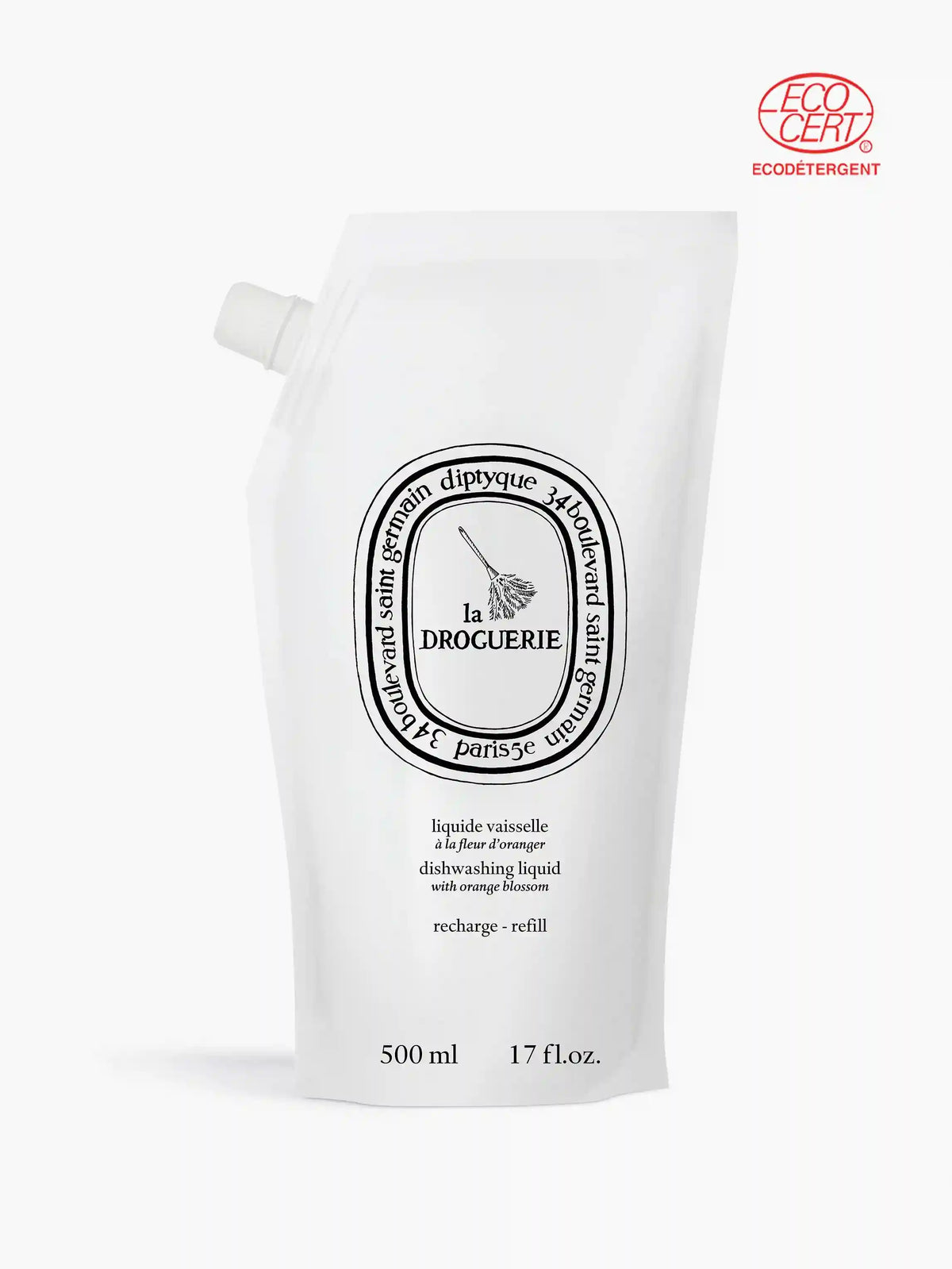 La Droguerie - Refill for dishwashing liquid with orange blossom