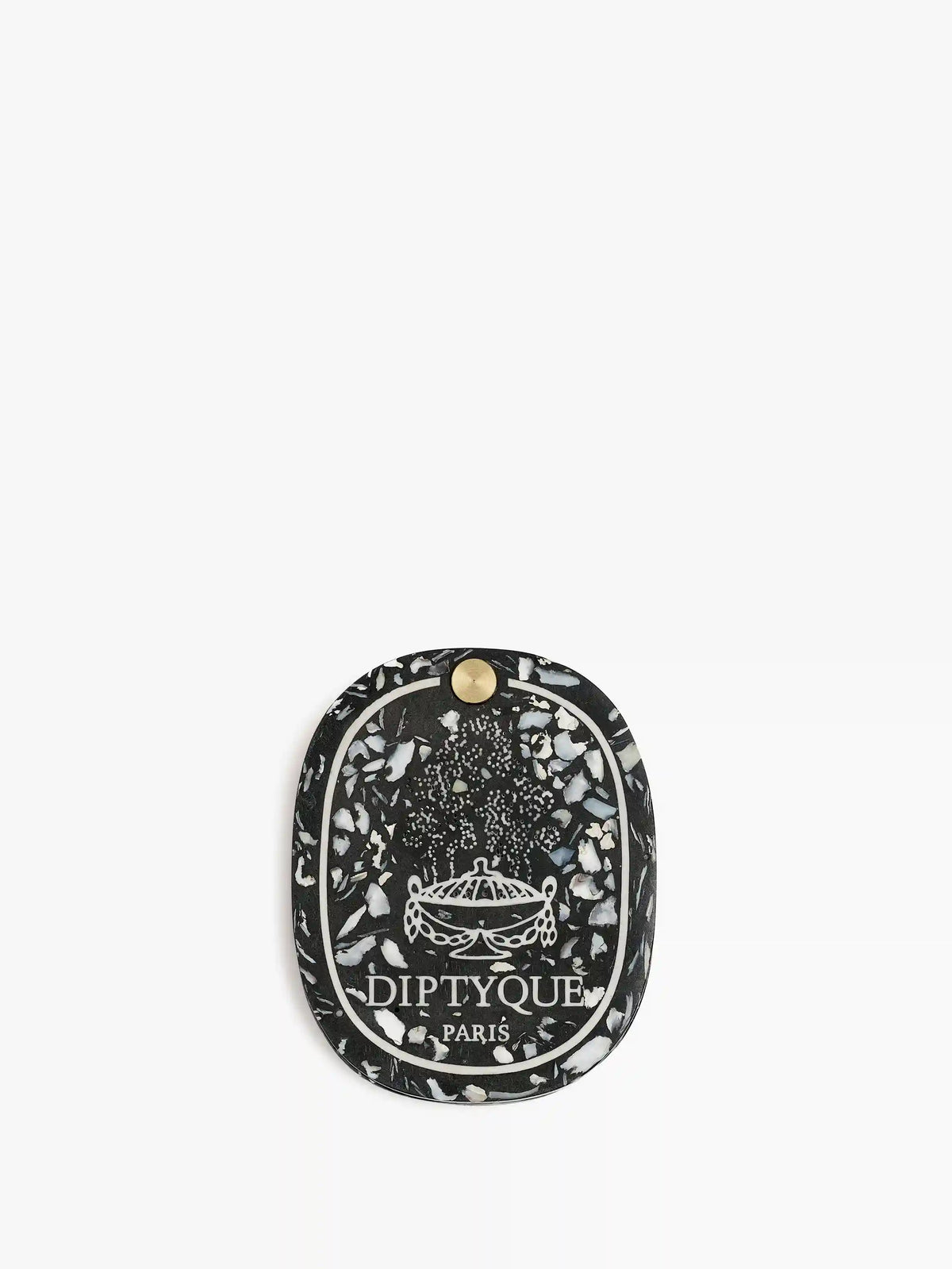 Shell Pocket Mirror - Black